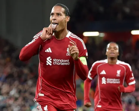 Van Dijk scores late decisive goal against Atlético Madrid